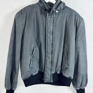 Men’s vintage Calvin Klein Gray Bomber Jacket